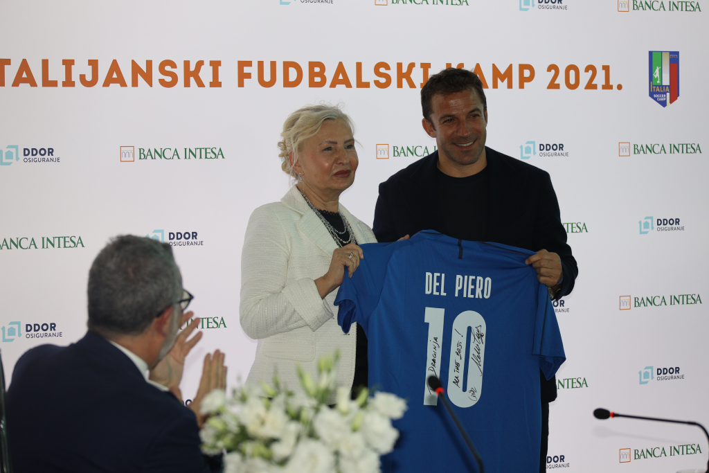 LEGENDA ITALIJANSKOG FUDBALA U BEOGRADU! Del Pjero stigao u Srbiju i pričao o rakiji, Dušanu Vlahoviću i Novaku Đokoviću! (FOTO)