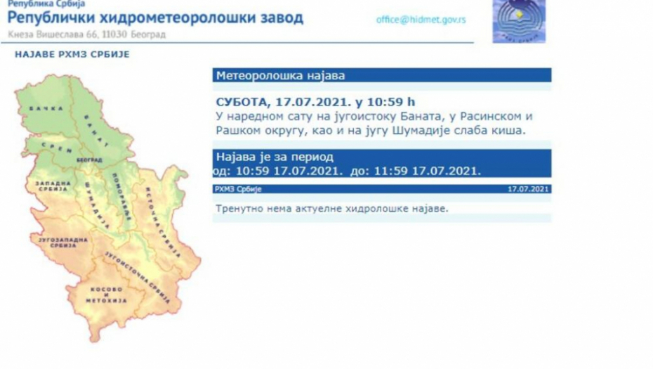 KRVAVA KIŠA STIŽE U SRBIJU Meteorolog Đurić objašnjava neočekivani vremenski obrt i ovaj fenomen!