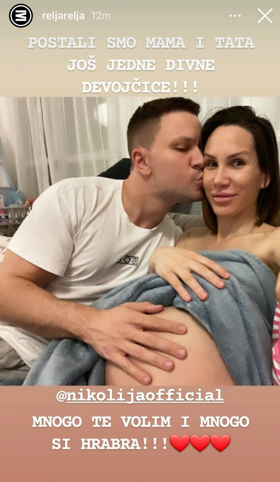 BRAVO MAMA! Nikolija se oglasila nakon porođaja, čestitke i lepe želje samo pršte, evo šta je pevačica poručila (FOTO)
