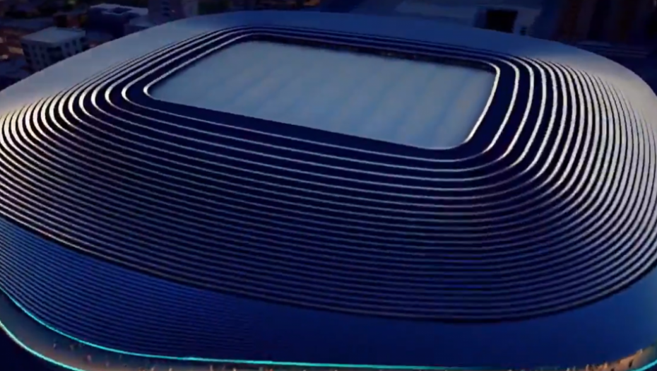 REALOV SVEMIRSKI BROD Santijago Bernabeu oduševio novim izgledom (VIDEO)