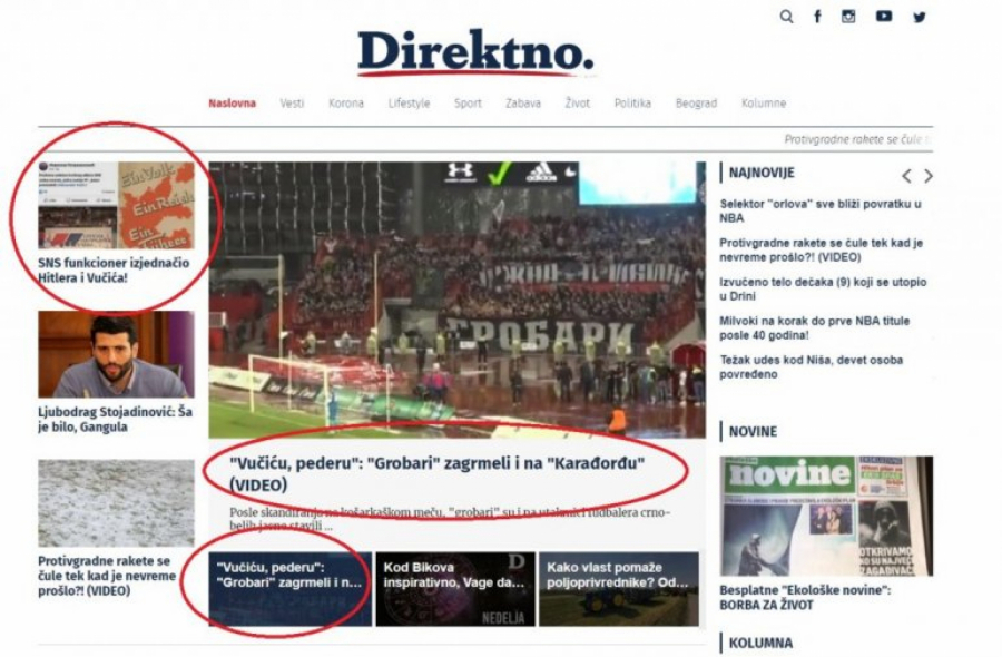 Otkriveno ko stoji iza sramnog skandiranja 