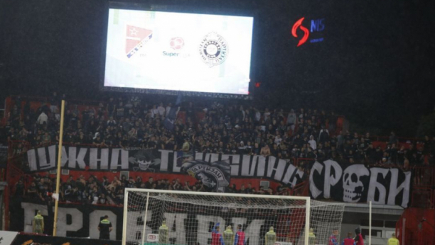 NESPORTSKO PONAŠANJE NAVIJAČA UEFA kaznila Partizan novčano i zatvaranjem dela tribine