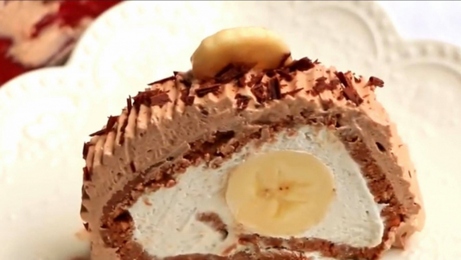 Bez kuvanja i pečenja: Banana rolat sa jednim posebnim sastojkom