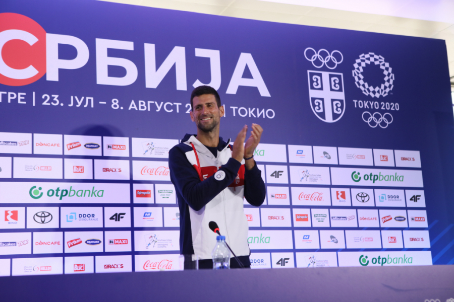 SRBIJA NA NOGAMA! Nole poslao moćnu poruku: Idem na zlato, to nije tajna! (VIDEO)