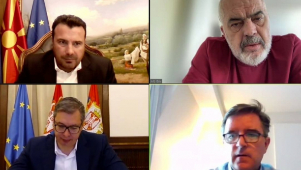 GRADIMO ZAJEDNO NOVI BALKAN Bitan sastanak održali Vučić, Zaev i Rama
