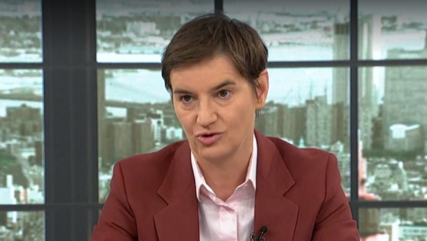 PREMIJERKA BRNABIĆ U JUTARNJEM PROGRAMU Žele da sruše Vučića, pa makar im partner bio koljač i psihopata!