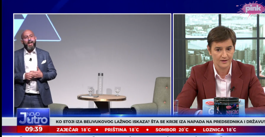 PREMIJERKA BRNABIĆ U JUTARNJEM PROGRAMU Žele da sruše Vučića, pa makar im partner bio koljač i psihopata!