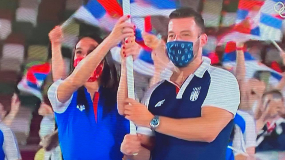 OLIMPIJSKE IGRE SVEČANO OTVORENE! Srbi moćno prošetali u Tokiju!