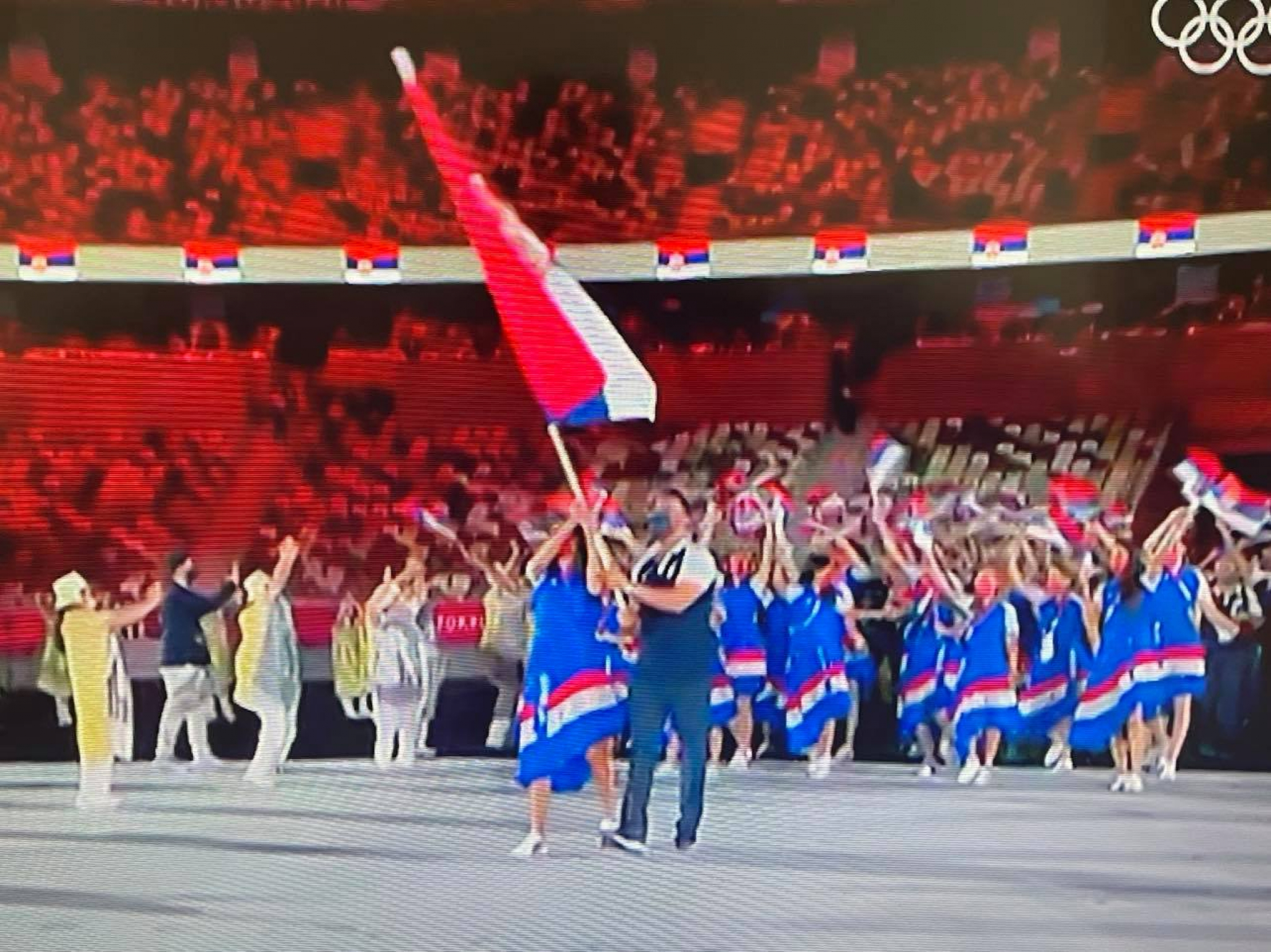 OLIMPIJSKE IGRE SVEČANO OTVORENE! Srbi moćno prošetali u Tokiju!