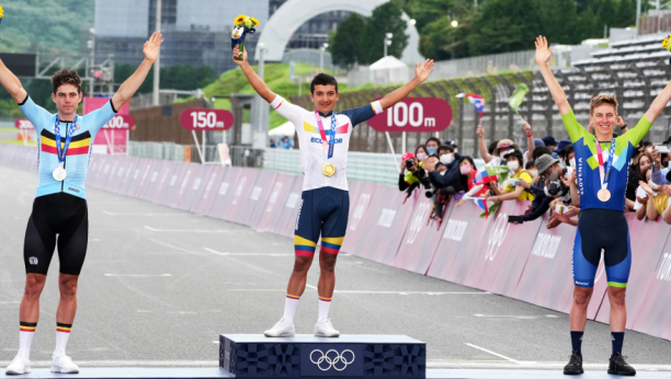 SLOVENCI SE RADUJU MEDALJI Dvostruki osvajač Tur de Fransa vodio bitku do poslednjeg metra