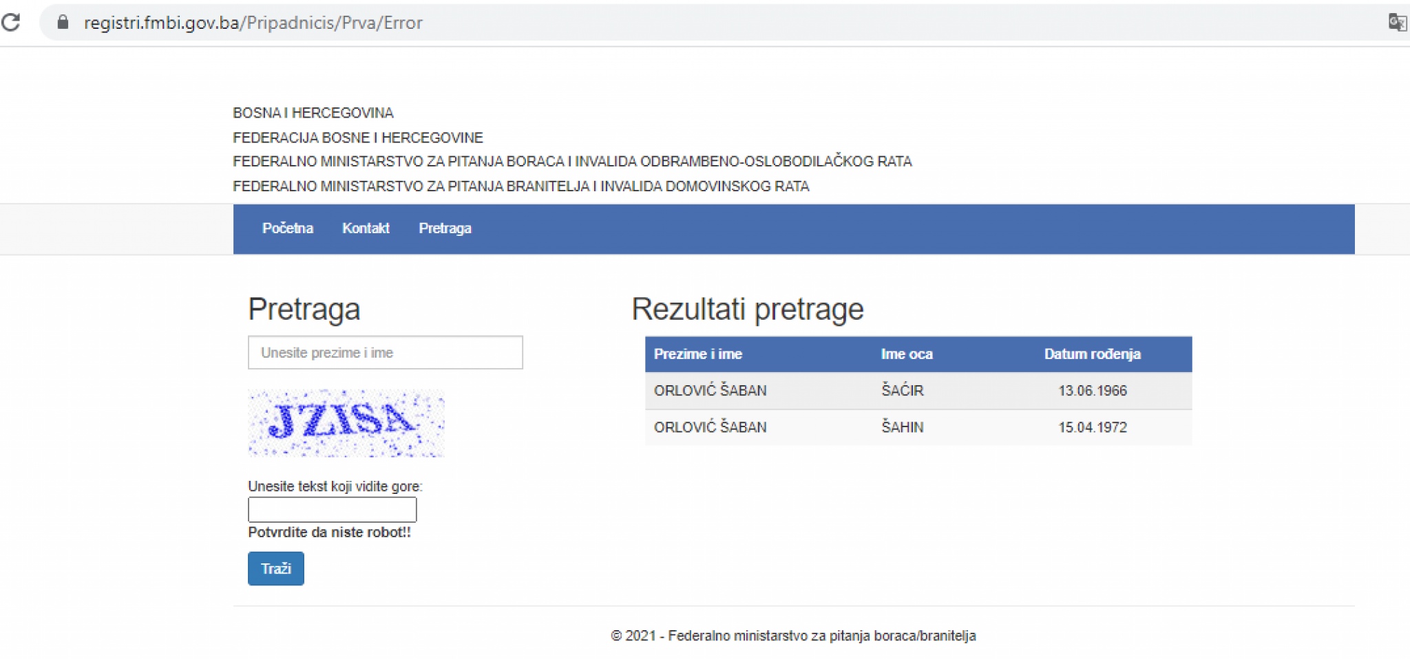 PUCALI NA SRBE, SAHRANJENI KAO ŽRTVE U POTOČARIMA Registar boraca Armije BiH razotkriva 