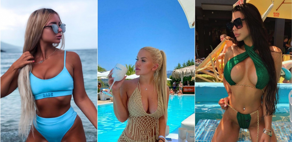 PUKAO AKVARIJUM Vrele zadrugarke  žare i pale plažama Crne Gore!