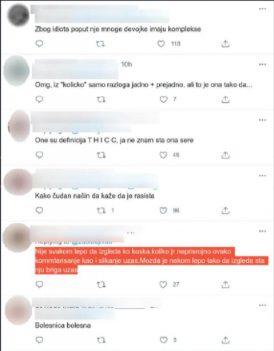 RASISTA, VREĐA ŽENE, PUNA KOMPLEKSA Sanja Marinković sramnom objavom razbesnela Srbiju! (VIDEO)