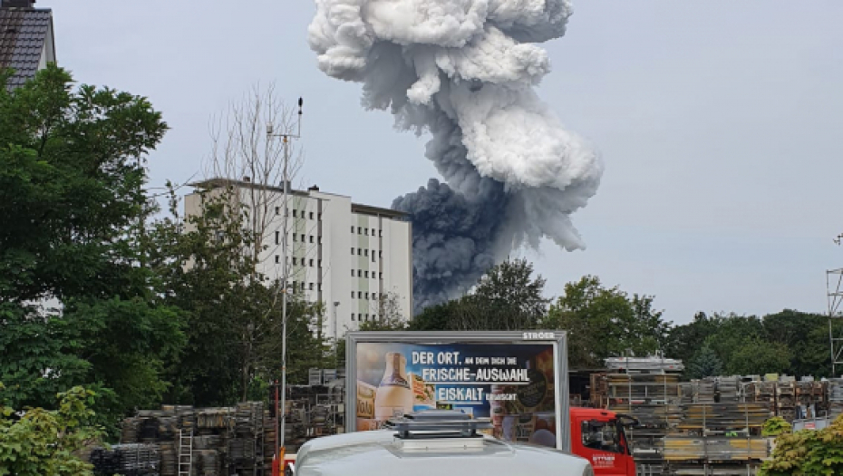 STUB DIMA NAD LEVERKUZENOM Ogromna eksplozija u Nemačkoj!