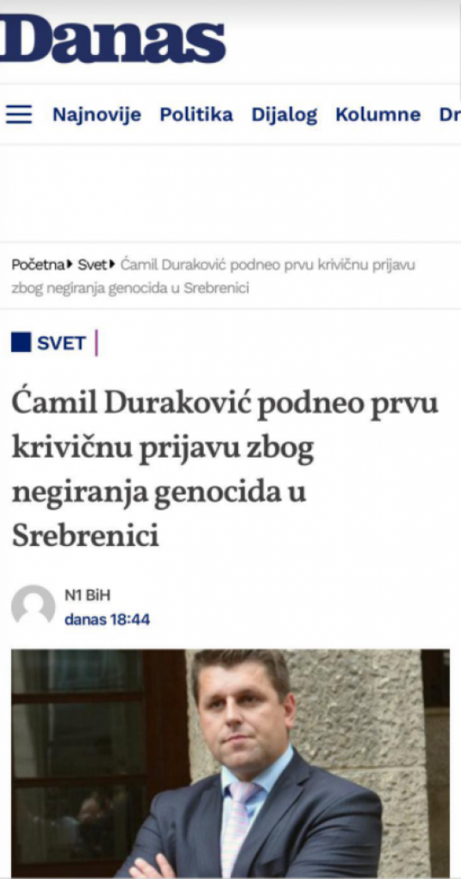 LICEMERJE BEZ PREMCA! Đilasovi mediji potpuno ravnodušni prema nasilju nad novinarima u BiH!