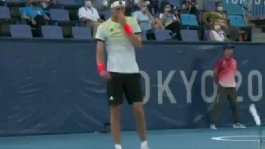 KAKO JE POBESNEO! Nole doveo Zvereva do totalnog ludila! (VIDEO)