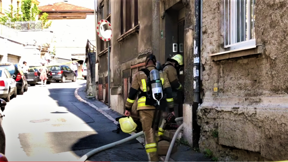 Požar u Sarajevu, jedna osoba stradala (VIDEO)
