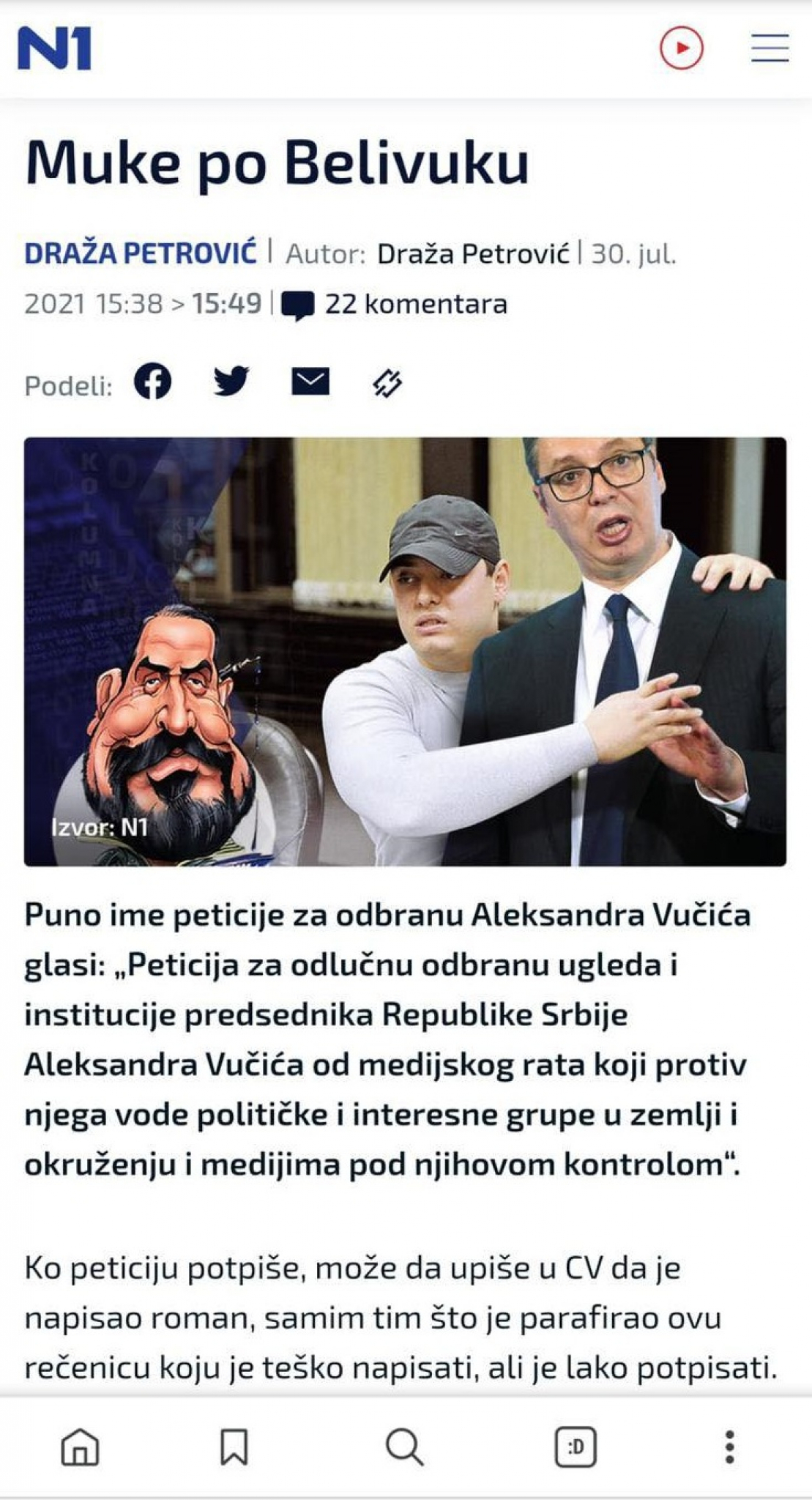 LICEMERJE ĐILASOVIH MEDIJA Lažno optužuju Bakareca za fotomontažu, a oni je drže u malom prstu