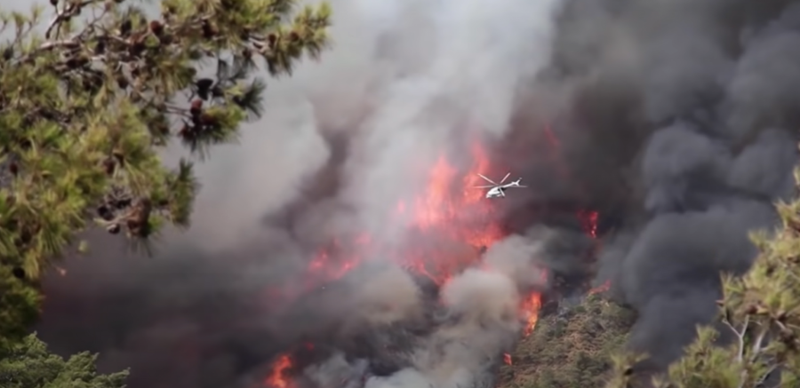LETOVALIŠTA U PLAMENU! Besne požari u Grčkoj, Turskoj i Italiji, turiste spasavaju čamcima i helikopterima iz hotela! (FOTO, VIDEO)