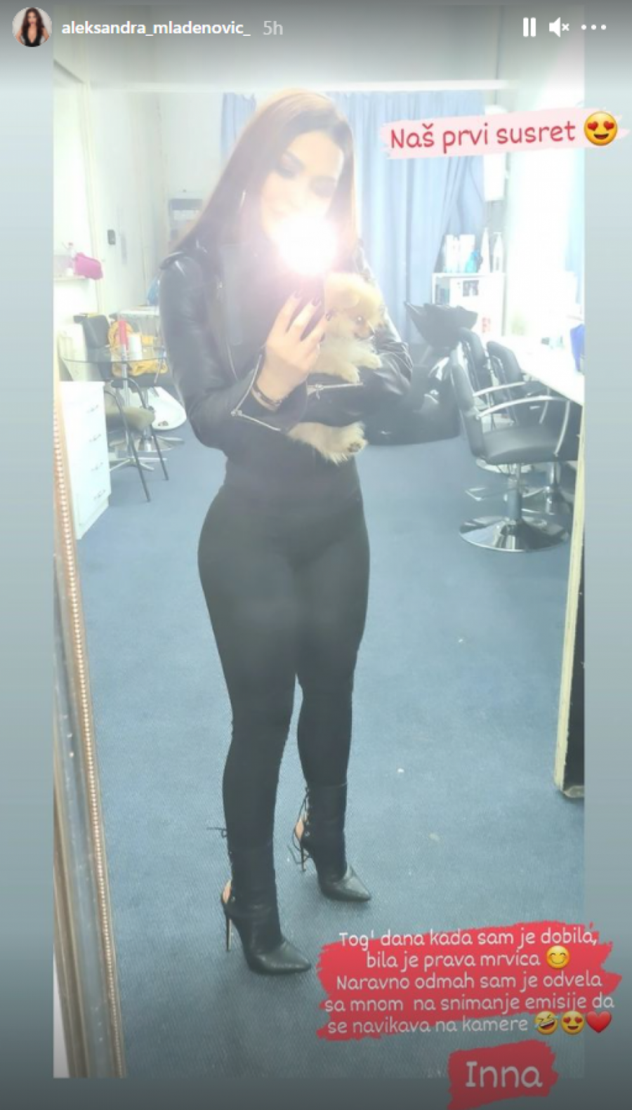 PUKLA PARE NA ROĐENDAN KUĆNOM LJUBIMCU! Aleksandra Mladenović ne zaostaje za trendovima svetskih zvezda!