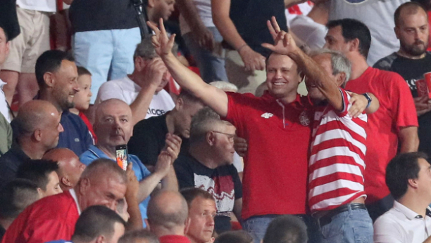 KAKVA PODRŠKA ZA ZVEZDU Na marakani olimpijski vicešampion i evropski prvaci