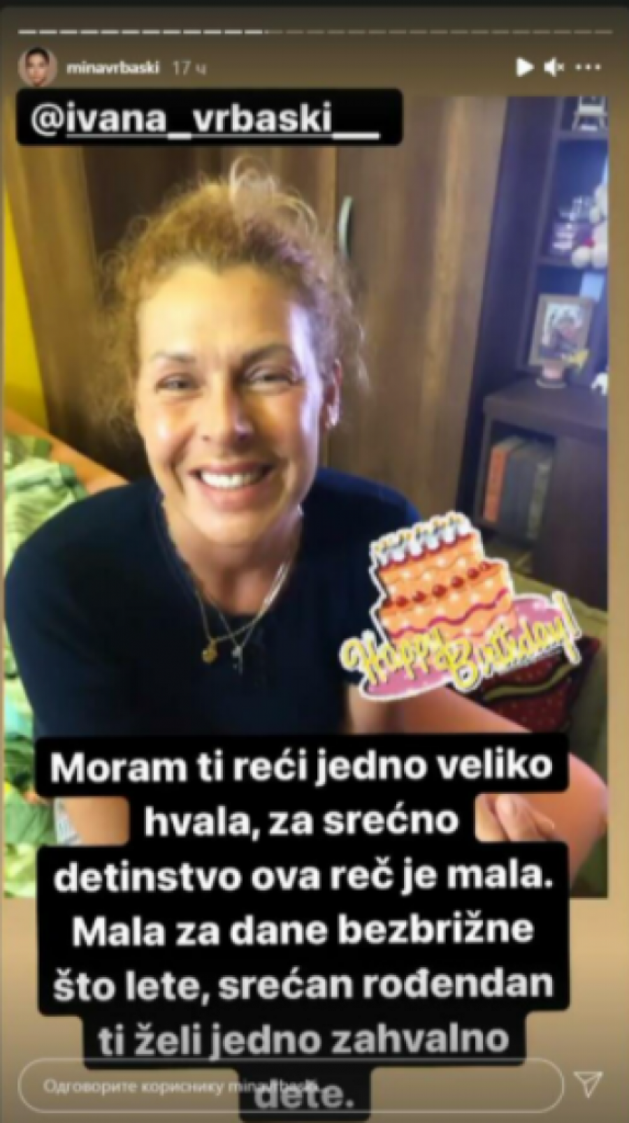 MINA VRBAŠKI PRIPREMILA SPEKTAKULARNO IZNENAĐENJE ZA SVOJU PORODICU: Soba puna balona i poklona, a ovo je razlog slavlja