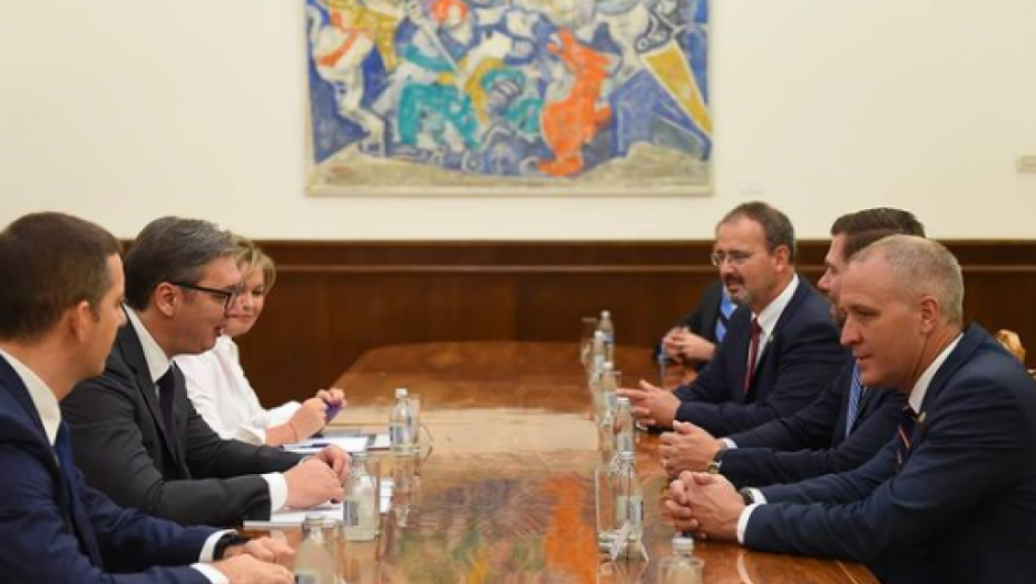Aleksandar Vučić se sastao sa članovima Kongresa SAD