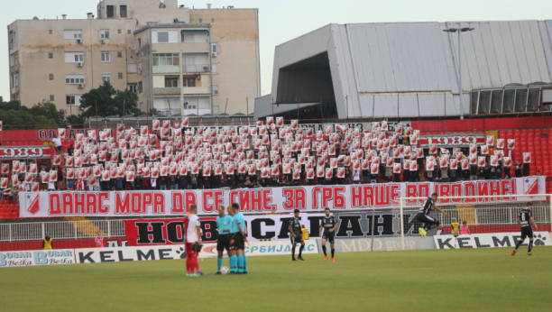 "KOSOVO JE SRBIJA" GRMI U NIKOZIJI Navijači Vojvodine i APOEL-a zajednički poslali moćnu poruku sa Kipra (VIDEO)