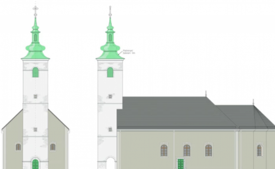 ZVONE ZVONA U KORENICI NAKON 80 GODINA Srbi i Hrvati zajedno obnavljaju hram svetih Mihaila i Gavrila (FOTO)