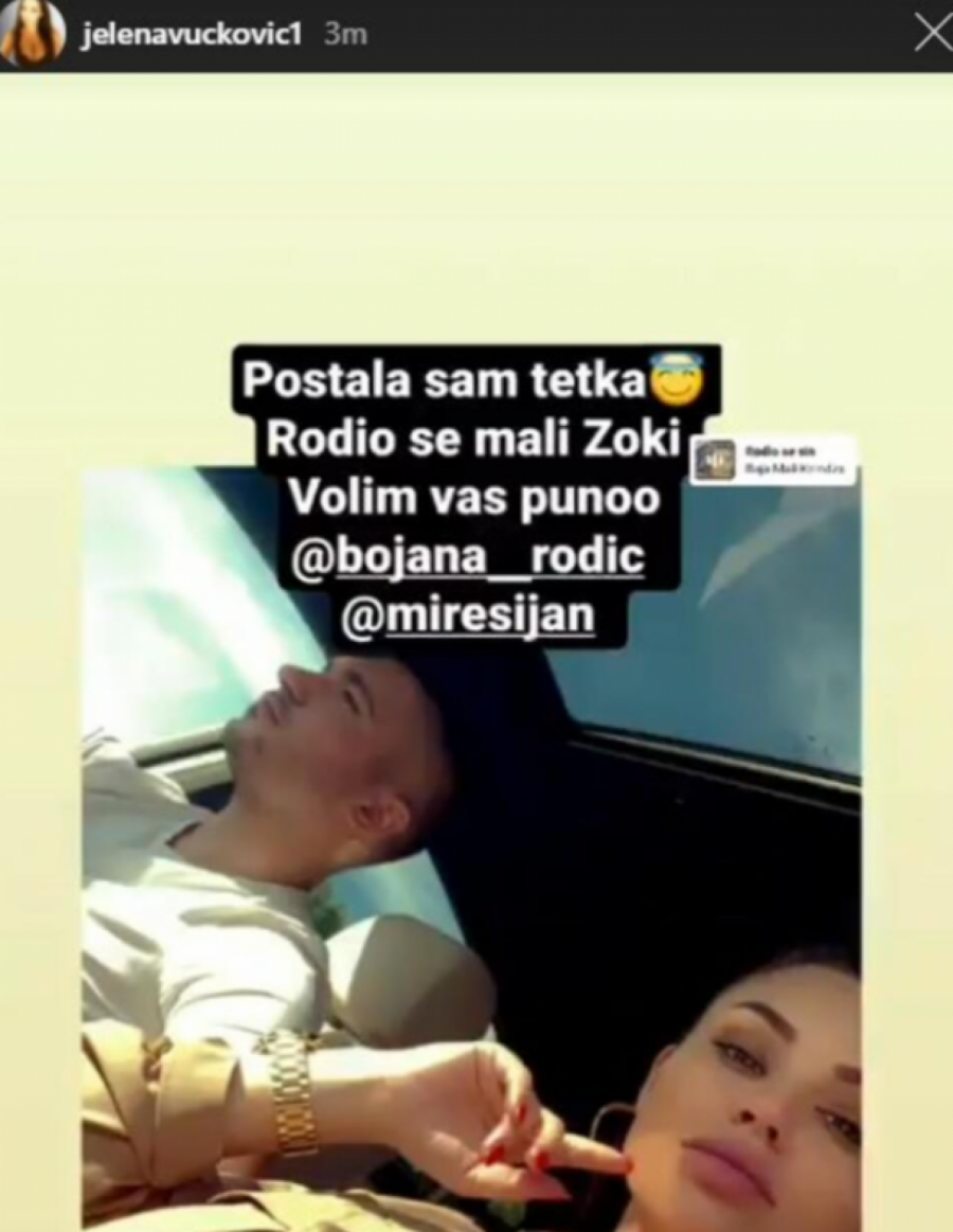 OGLASILA SE I ONA! Šijanova sestra emotivnom porukom čestitala rođenje sina Mirku i Bojani! (FOTO)