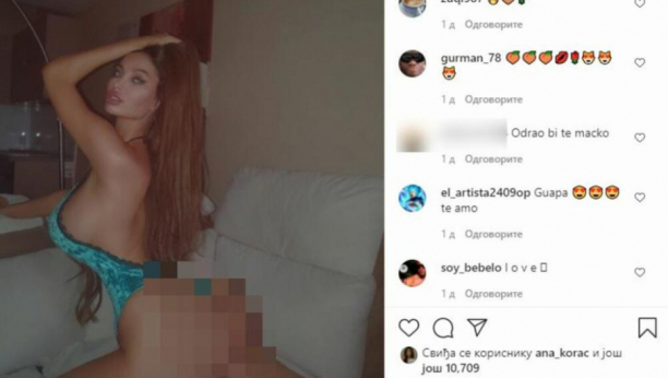 PLJUŠTE EROTSKI KOMENTARI! Soraja postavila golišavu fotografiju i raspametila muški rod (FOTO)