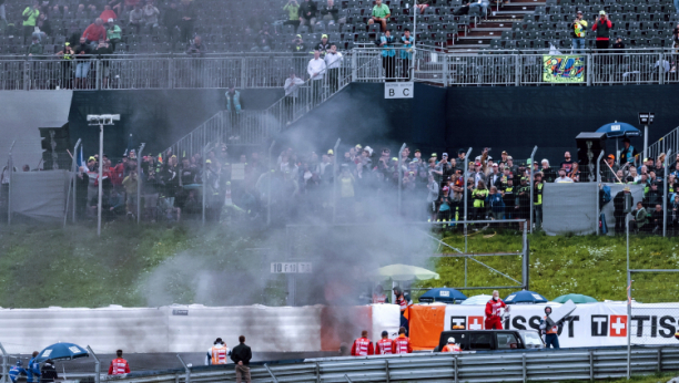SUDAR, POŽAR, PREKID TRKE Italijan operisan (VIDEO)