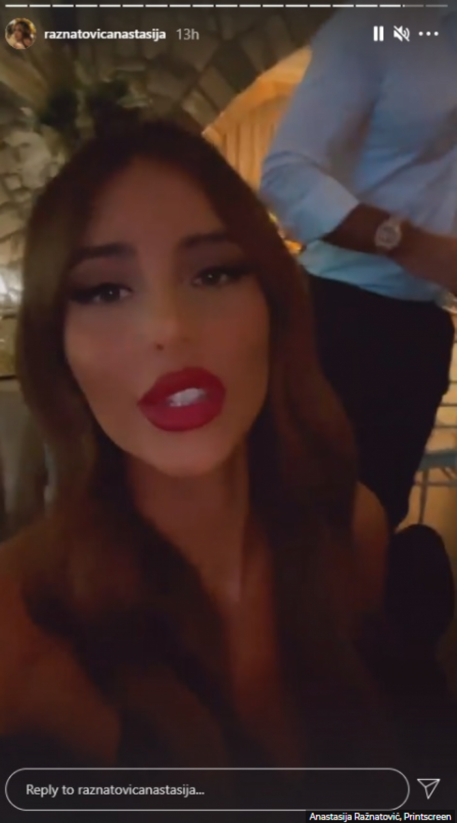 CECA ZA SAT VREMENA UZELA 35.000 EVRA! Anastasija i njen dečko se veselili uz hitove Ražnatovićeve