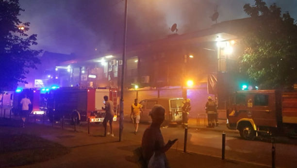 OTKRIVEN UZROK POŽARA U BLOKU 70 Nemarni radnik u restoranu napravio veliku grešku, vatra buknula u sekundi