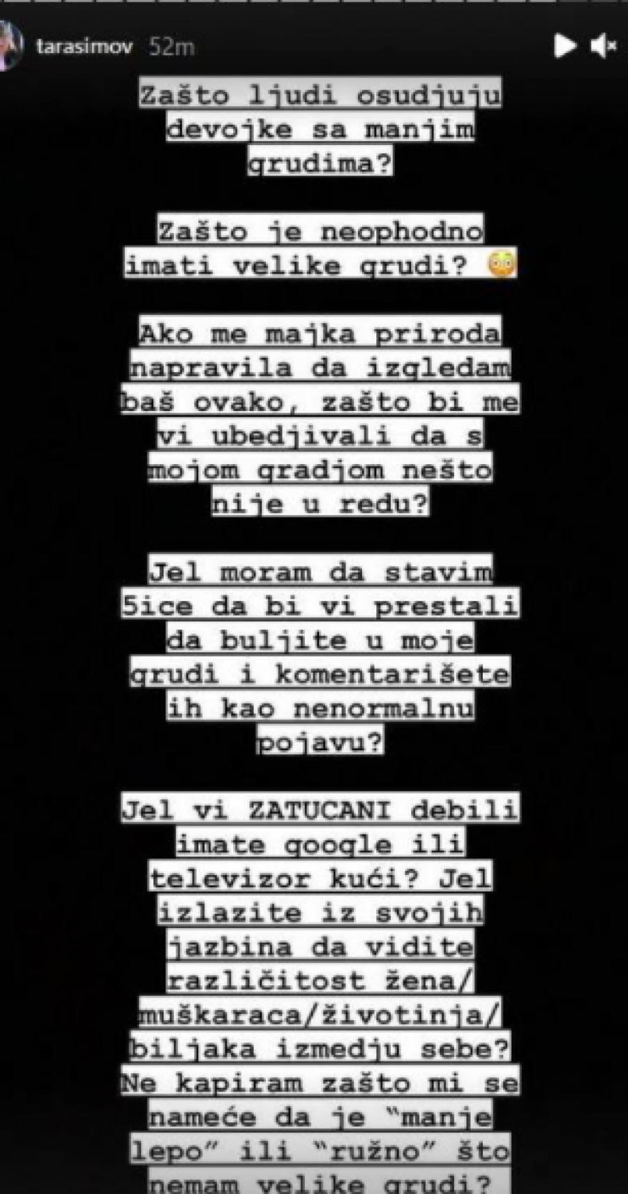 NE ZNA GDE UDARA! Tara Simov sad proziva starlete sa kojima se nedavno družila