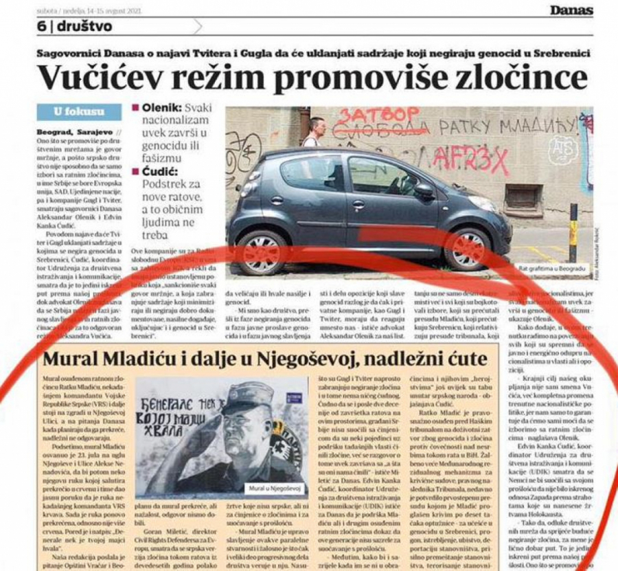 MARINIKA I ĐILAS GORI OD GUGLA! Preko svojih medija hoće da obrišu Ratka Mladića!