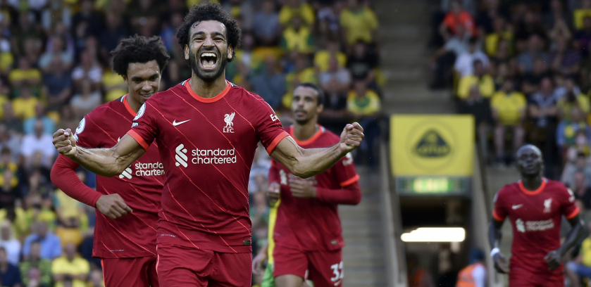 MOHAMED SALAH U ISTORIJI Egipćanin obeležio meč sa Norvičom (VIDEO)