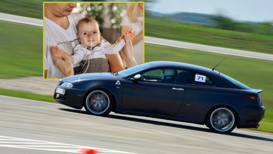 POKLANJA "ALFA ROMEA" U ZAMENU ZA POMOĆ BEBI BOŠKU "Strašno je da se ugasi život koji nije počeo"