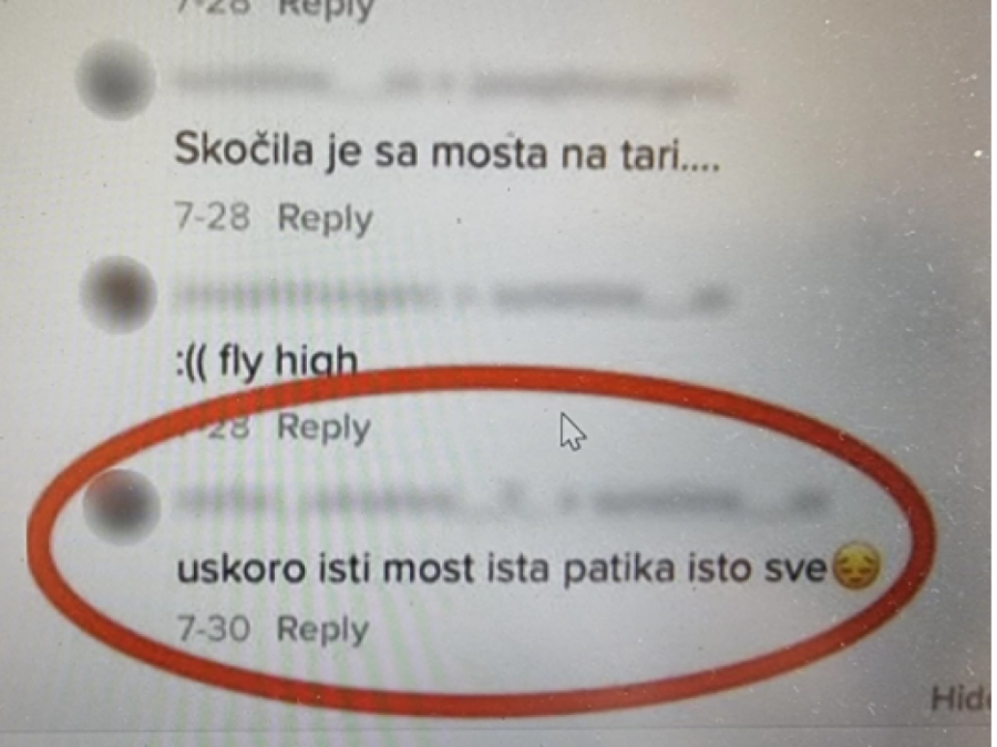 DRUGARICA SE POTRESNIM REČIMA OPROSTILA OD MILICE 