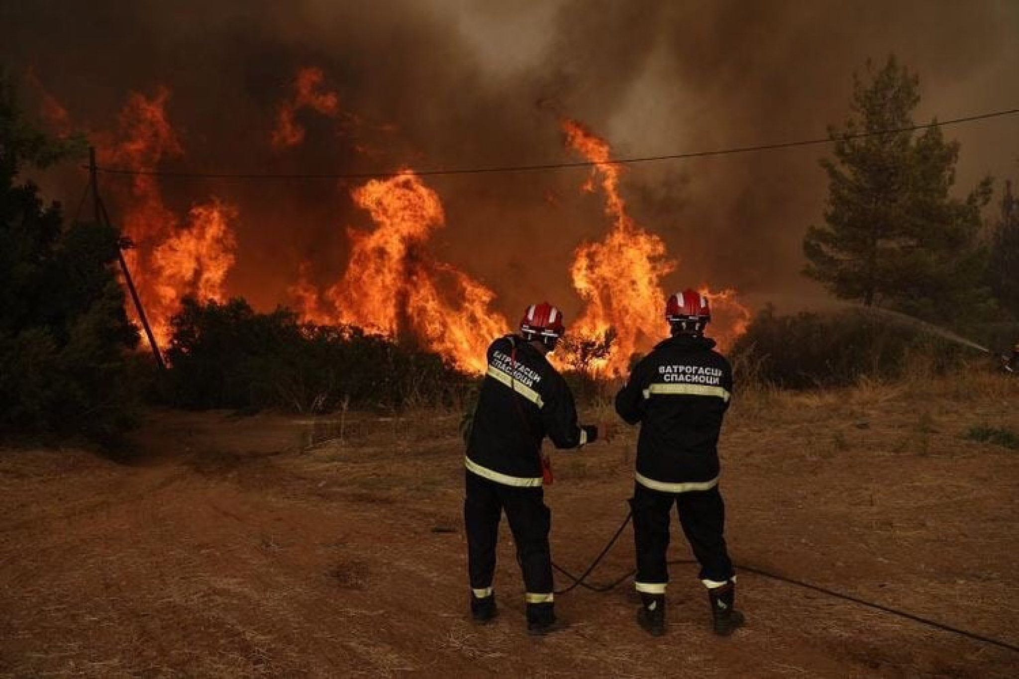 LAVOVSKA HRABROST VATROGASACA IZ KIKINDE Zoltan i Milan o požarima na Eviji i četvorodnevnoj borbi (FOTO/VIDEO)