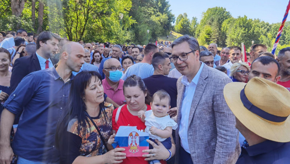 VUČIĆ OBILAZI POČETAK RADOVA Reč je o rehabilitaciji deonice puta Golubac-Donji Milanovac