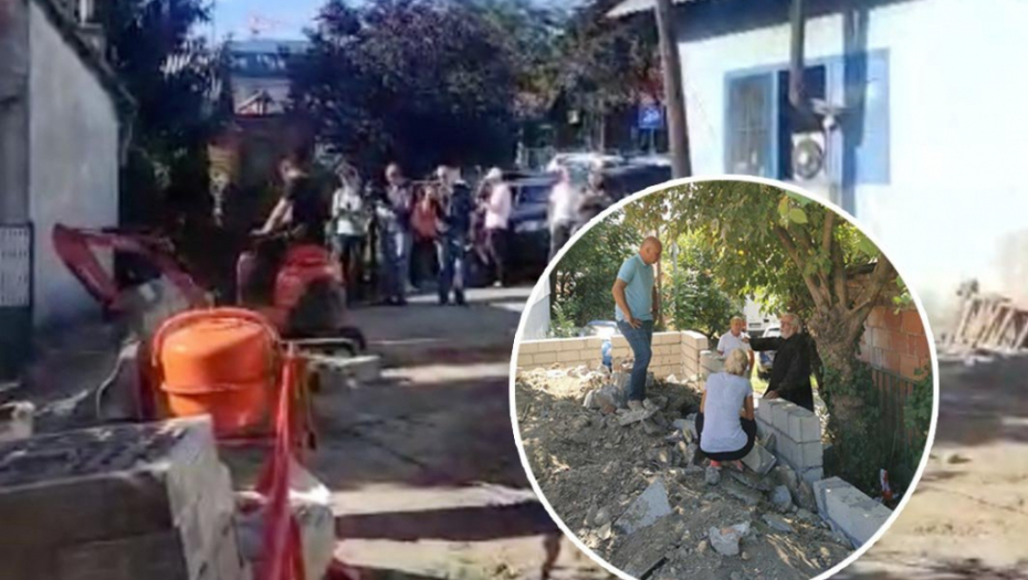 Posle intervencije Vladana Jeremića, uklonjen deo ograde u Glamočkoj ulici na Zvezdari