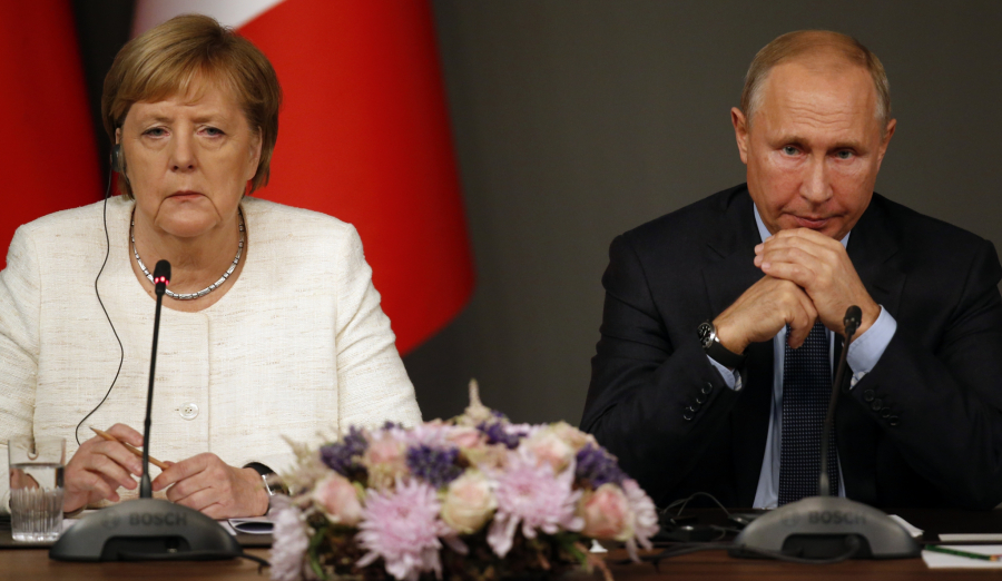 DRUGI RAZGOVOR U DVA DANA O čemu su razgovarali Merkelova i Putin?