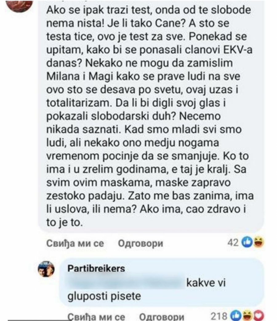 ANTIVAKSERKA NAPALA FRONTMENA PARTIBREJKERSA On je brutalno spustio spustio odgovorom i nasmejao sve!