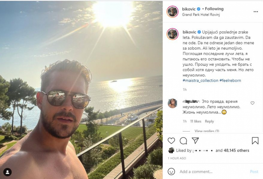 NE ŽELIM DA ODE I ODNESE JOŠ JEDAN DEO MENE Biković se oprašta, a evo i od koga!