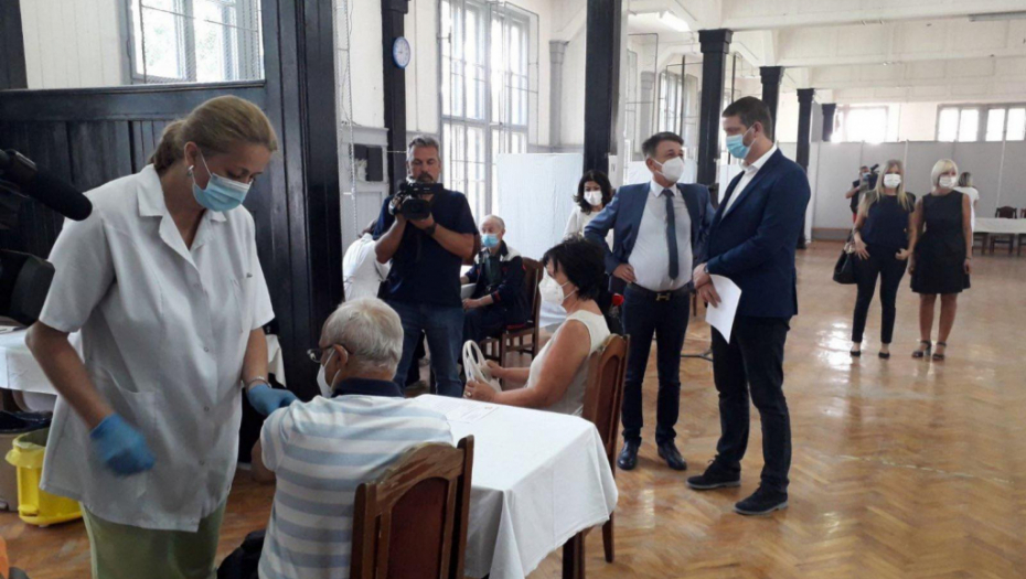 Vakcinalni punkt u Sokolani