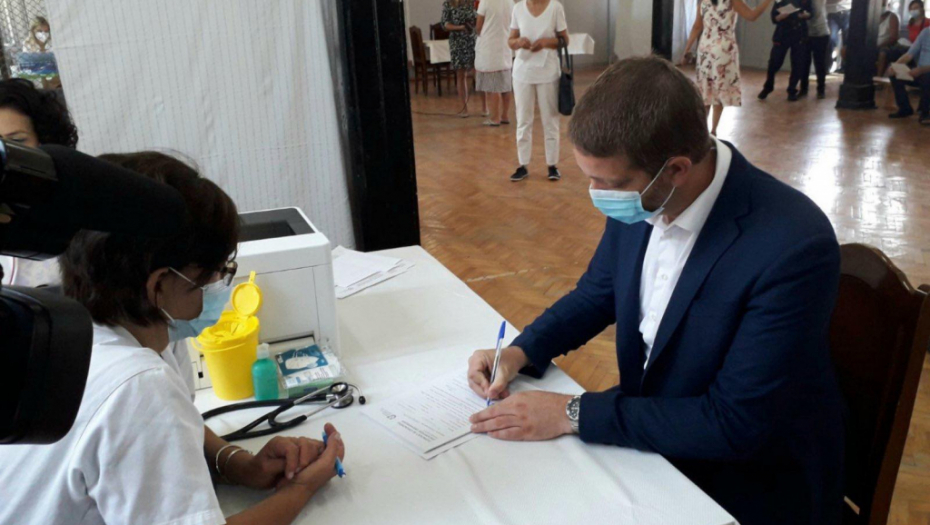 Vakcinalni punkt u Sokolani
