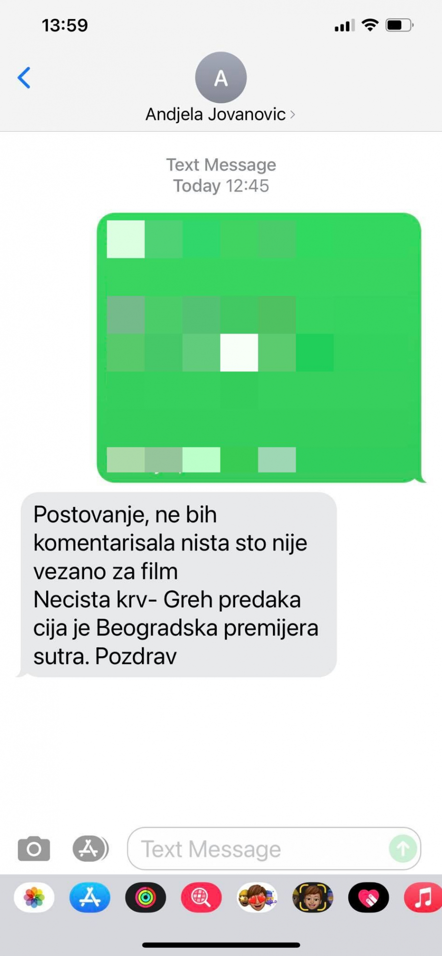 GLUMICA PROGOVORILA O BJELOGRLIĆU Ćerka poznatog glumca komentarisala napad Dragana na Gagu!