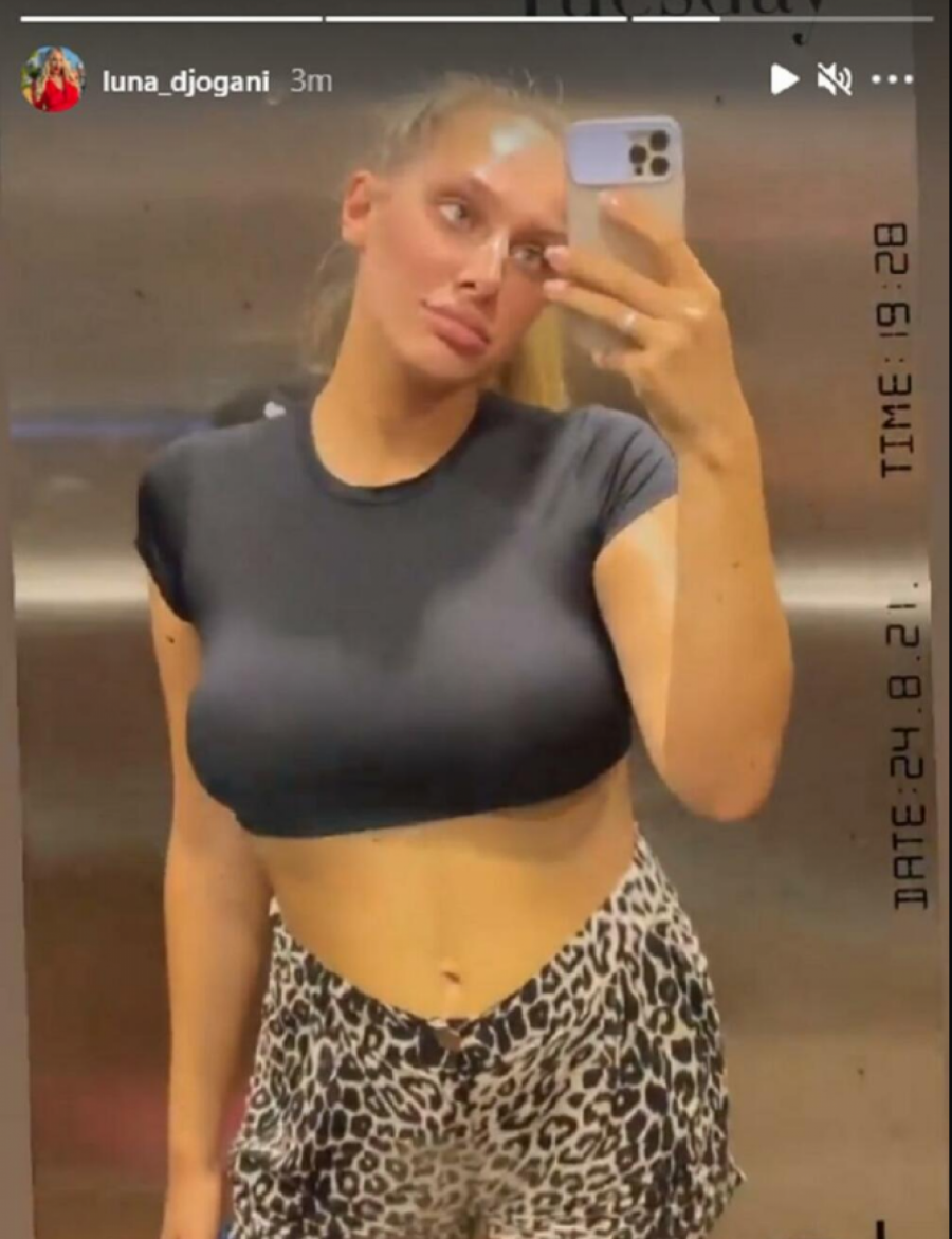 GO STOMAK I GRUDI BEZ BRUSA Luna Đogani vratila staru kilažu i okačila provokativnu fotografiju, fanovi oduševljeni njenim izgledom! (FOTO)