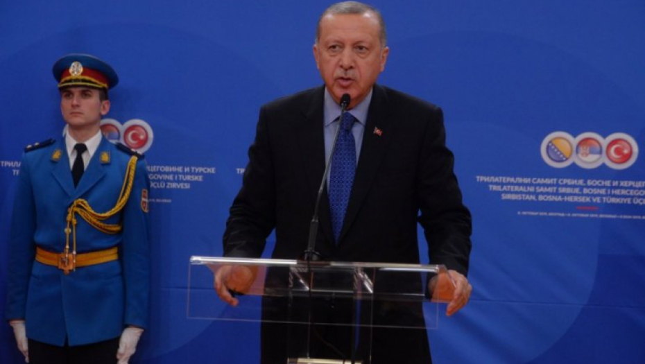 Redžep Tajip Erdogan 28. avgusta u Crnoj Gori